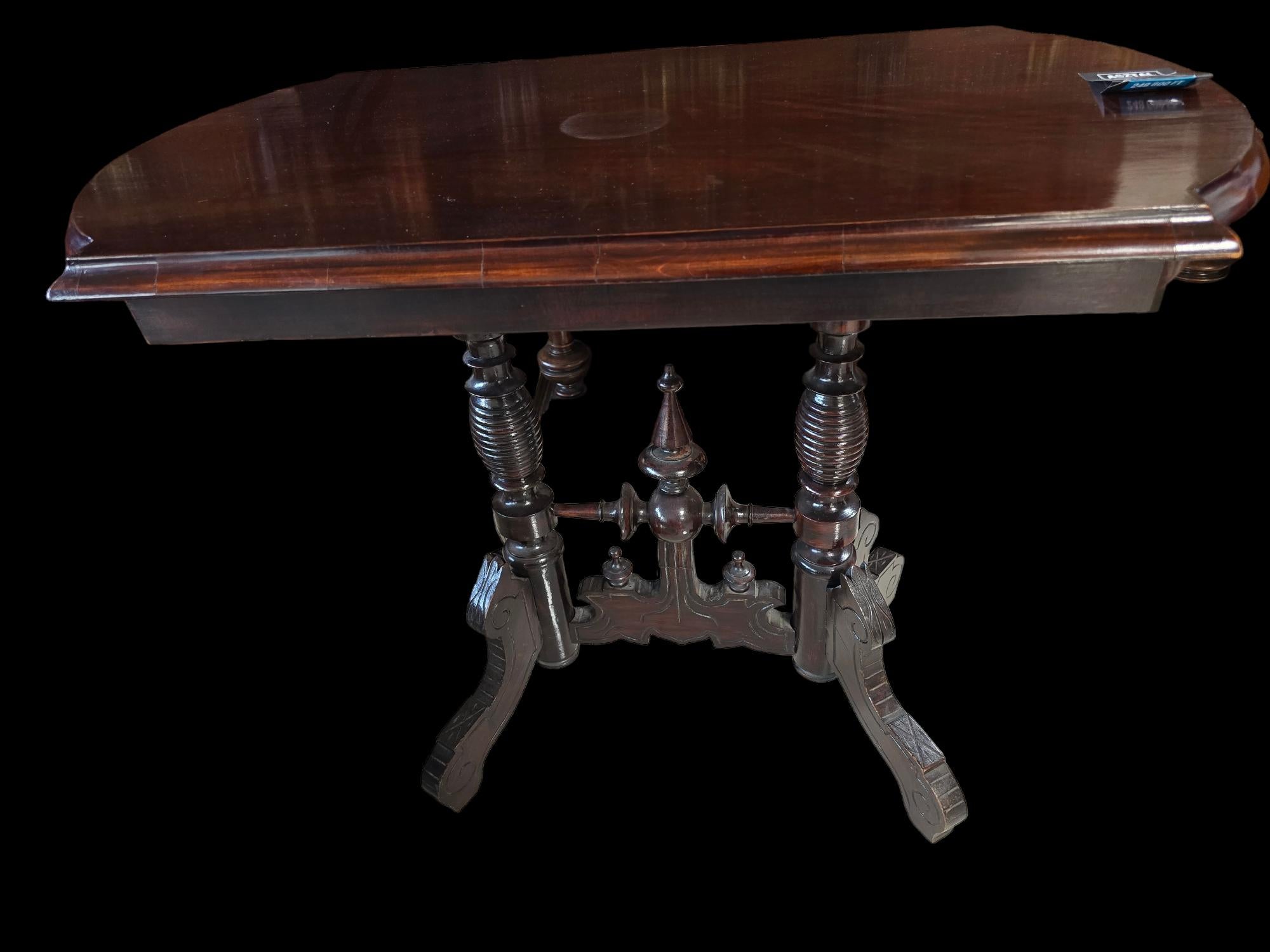 19th Century o-nemet garnitura , 2 fotel + asztal For Sale 1