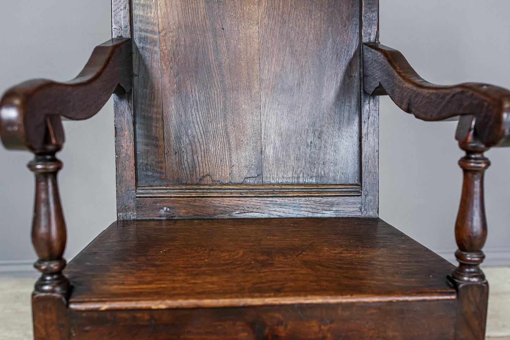 19th Century Oak Armchair 1