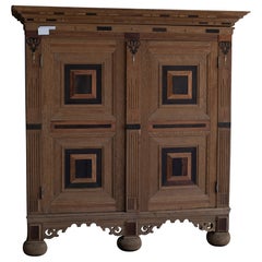 19th Century Oak Armoire