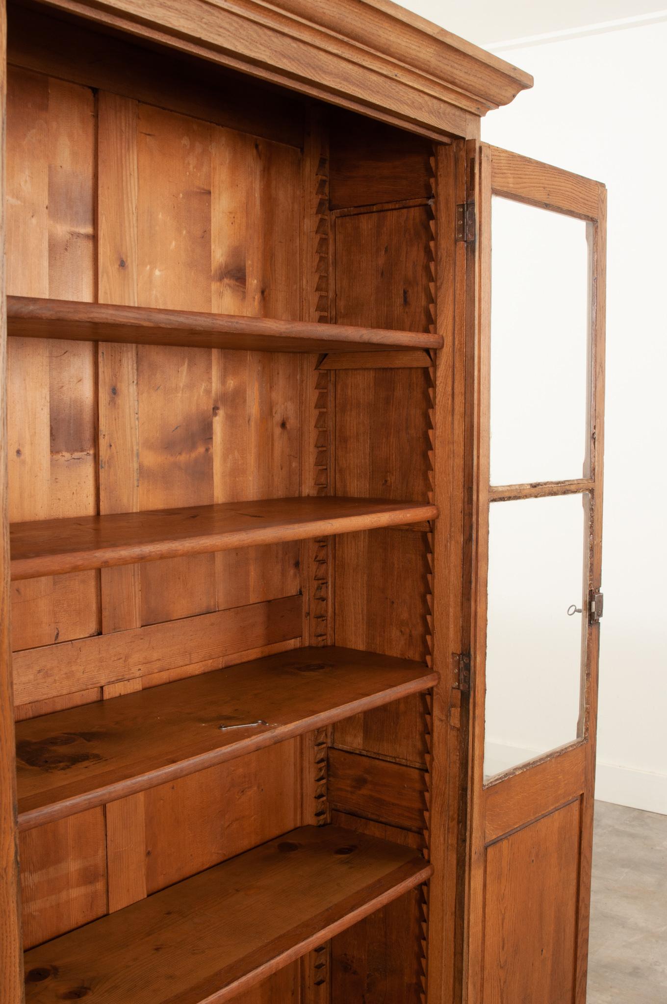 19th Century Oak Bookcase 4