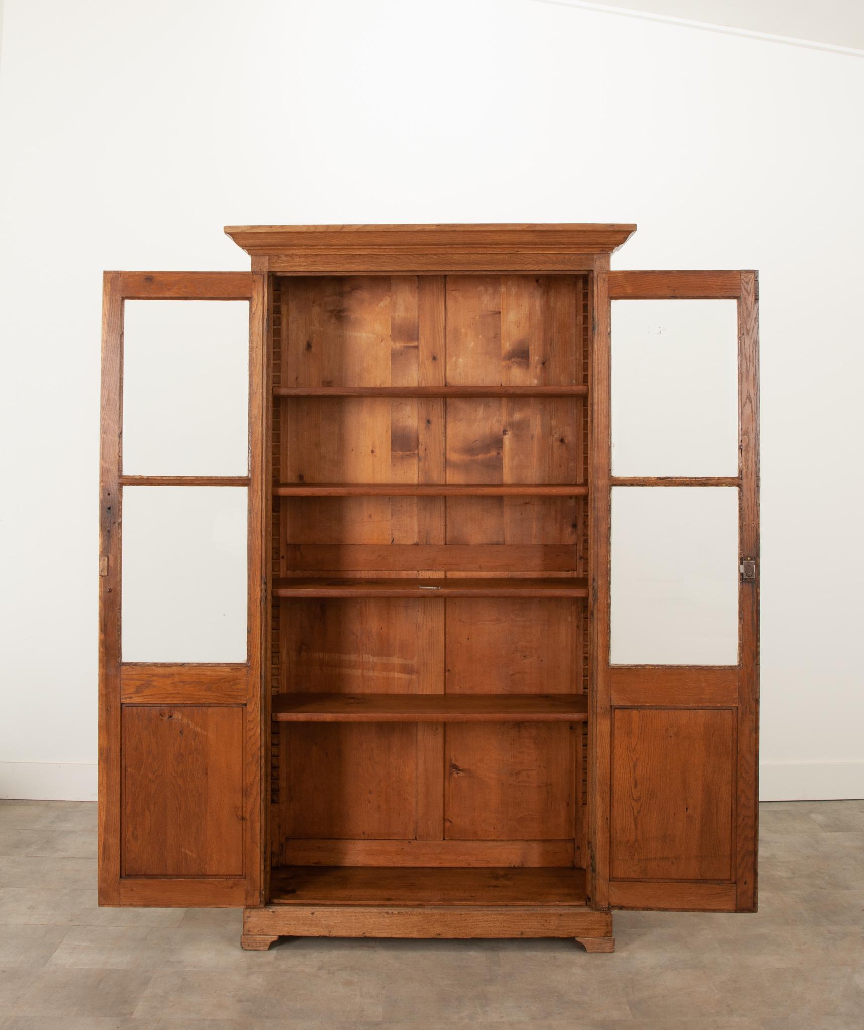 19th Century Oak Bookcase 5