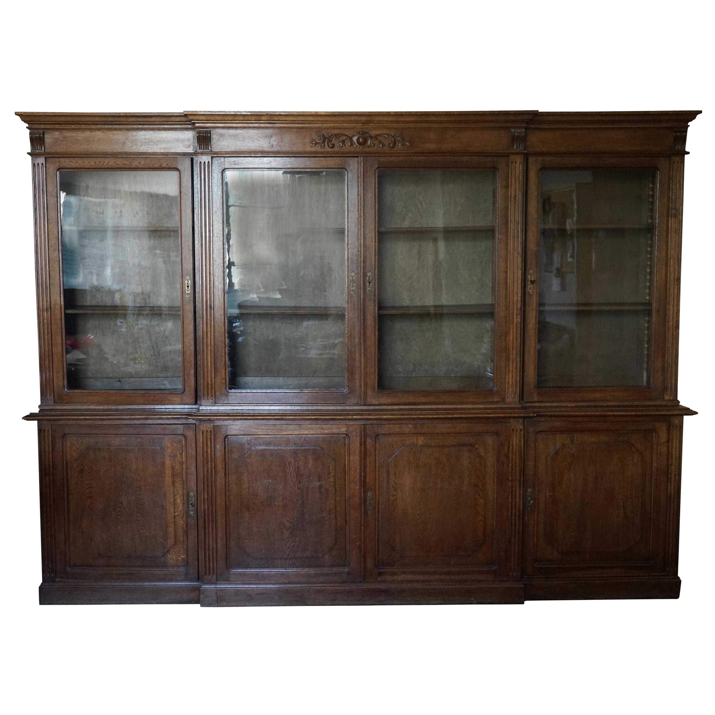 19th Century Oak Bookcase