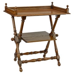 19th century oak butlers tray from Bäckaskog castle