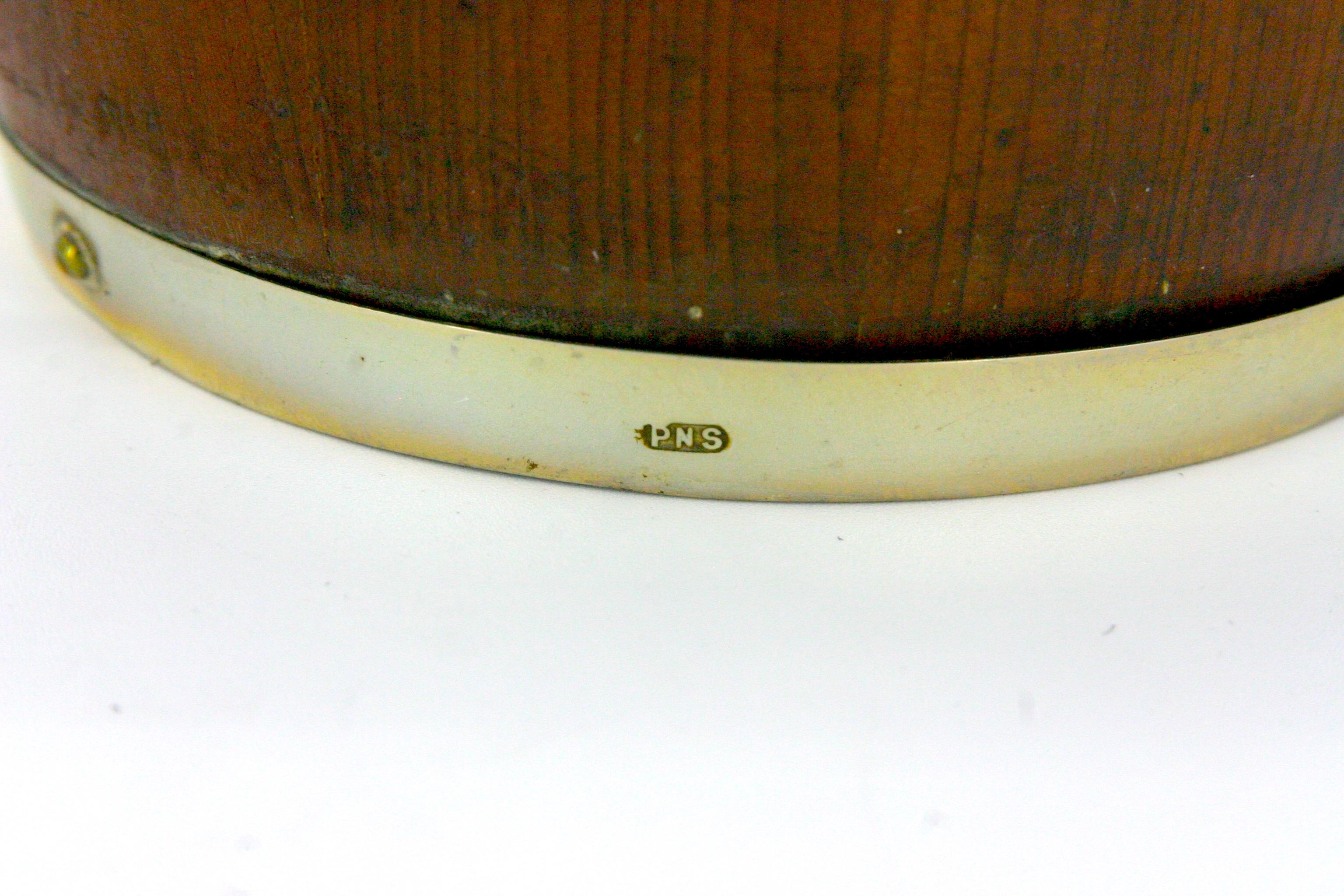 19th Century Oak / Ceramic Ice Bucket 5