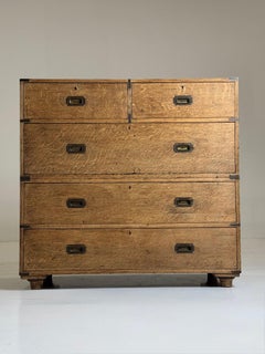 19th-century oak chest of drawers