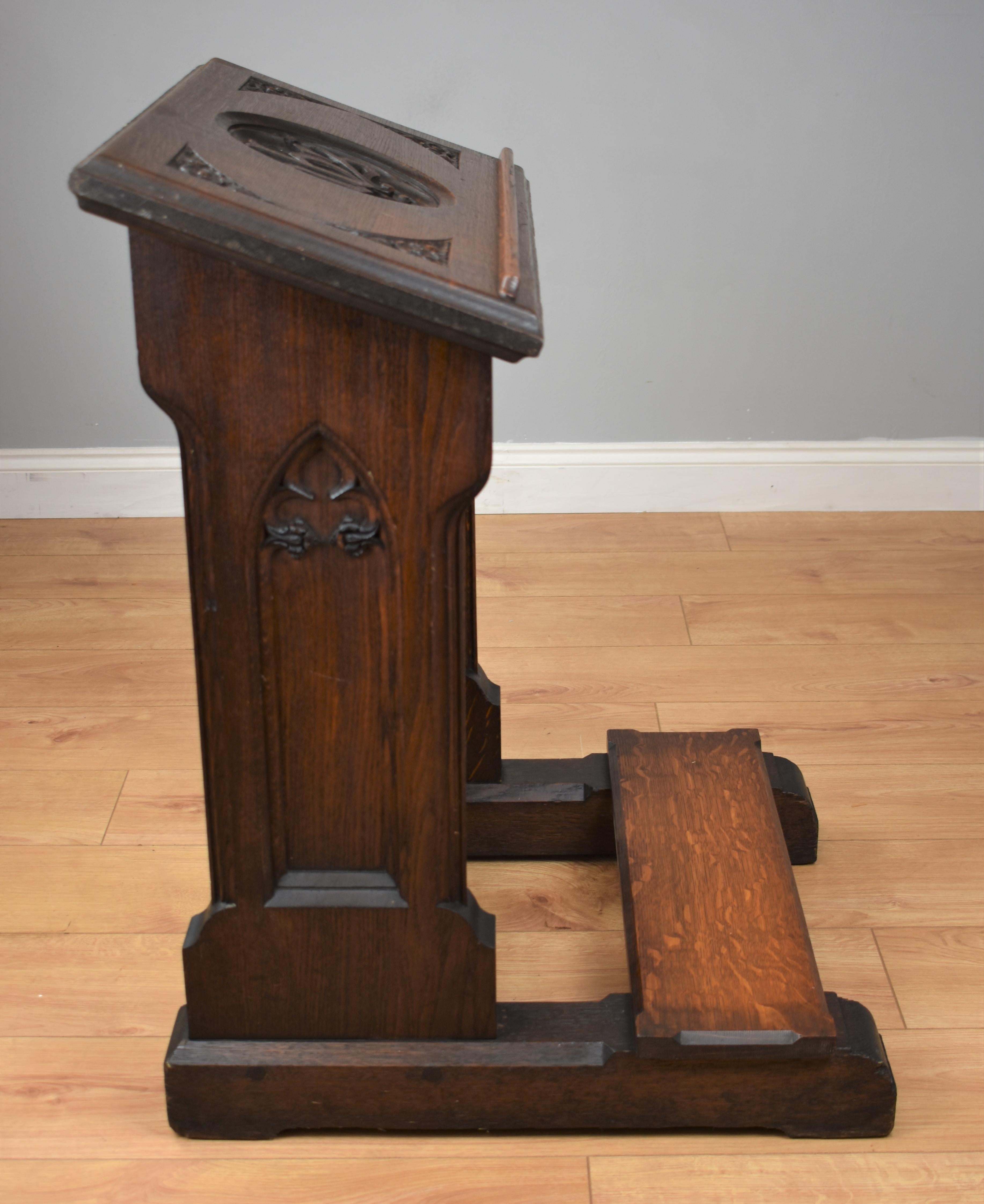 reading stand in church