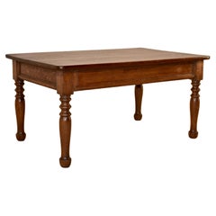 Table Basse en Chêne du 19ème Siècle
