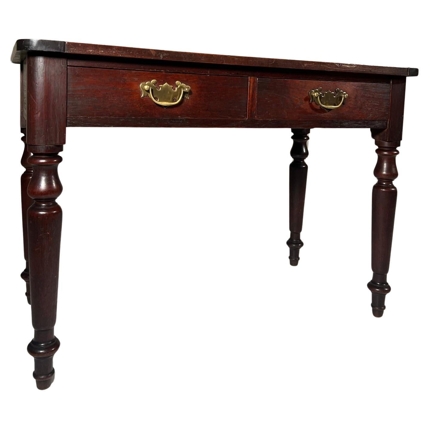 19th Century Oak Console Table For Sale