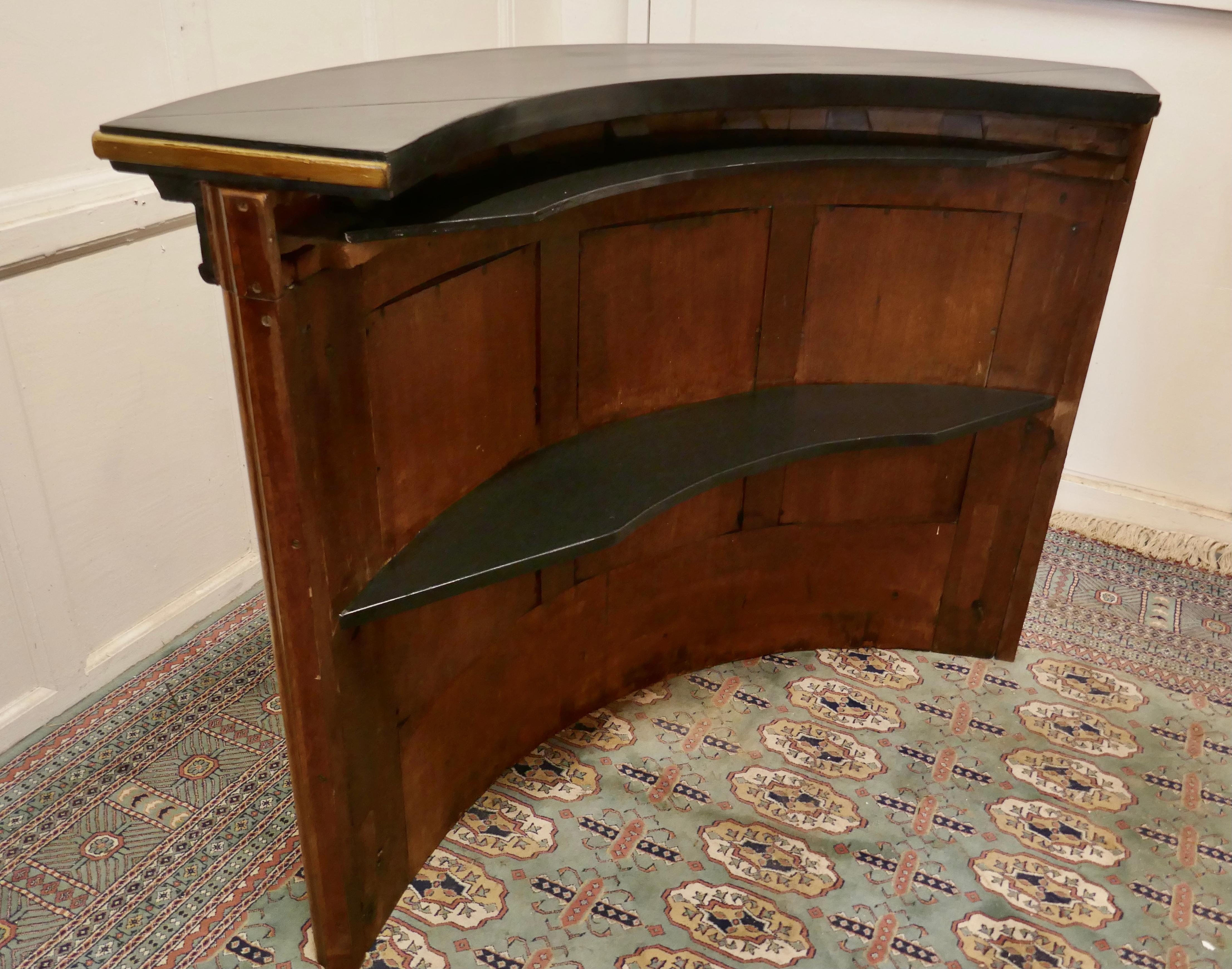 19th Century Oak Courtroom Dock, Restaurant Reception Greeting Station, Greeter 4