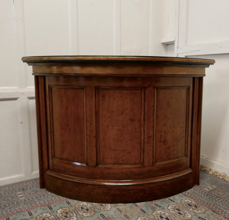 19th Century Oak Courtroom Dock, Restaurant Reception Greeting Station ...