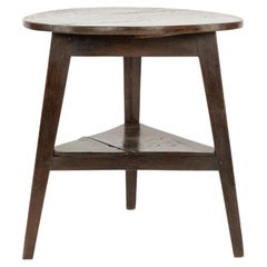 19th Century Oak Cricket Table
