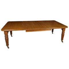 Antique 19th Century Oak Dining Table