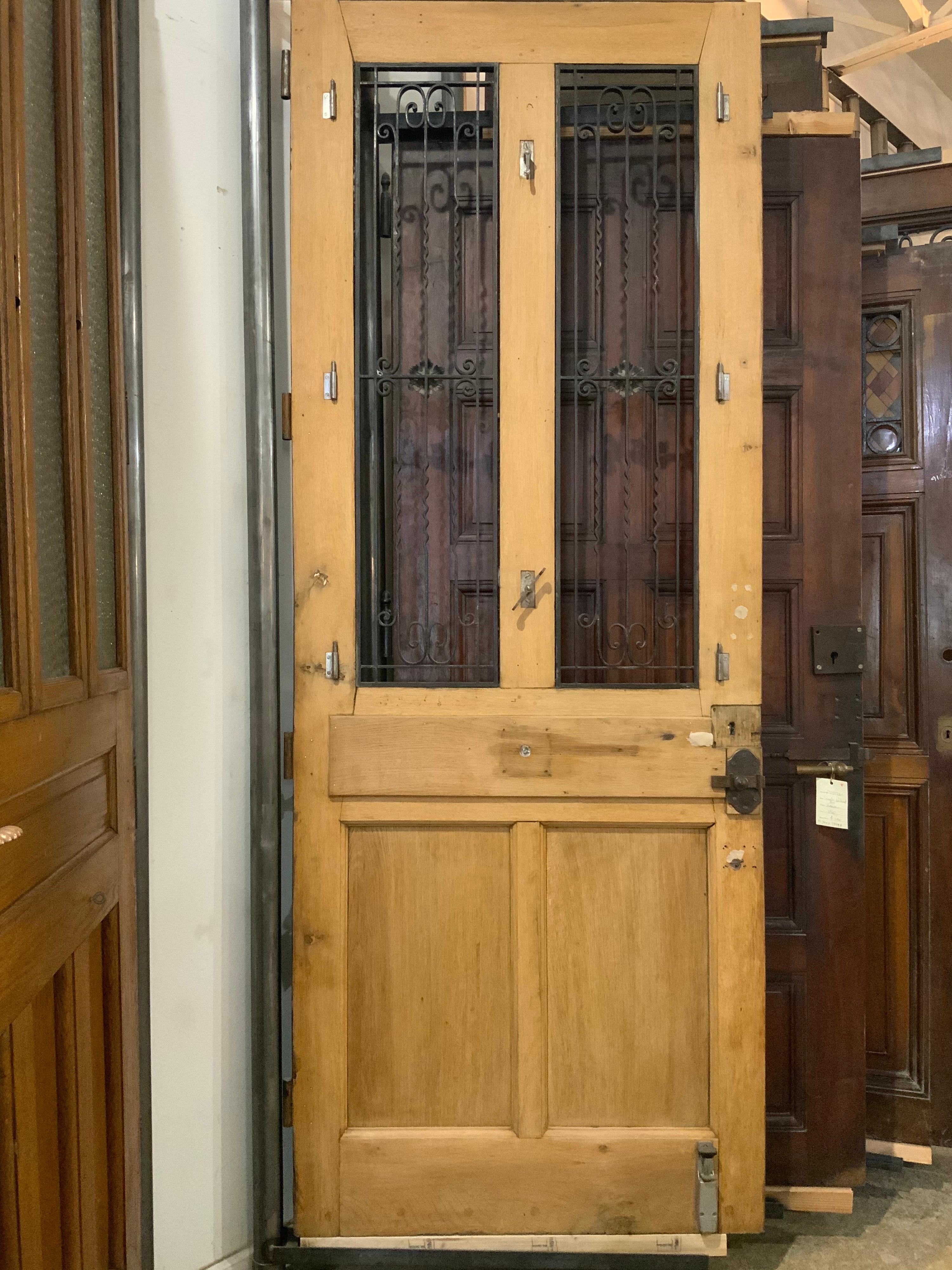 19th Century Oak Door from France 2