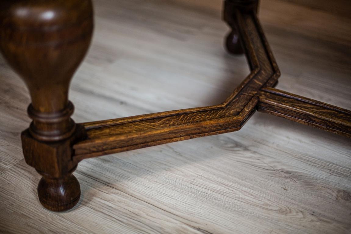 19th Century Oak Extendable Table 6
