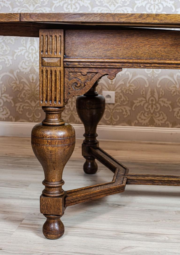 19th Century Oak Extendable Table 2
