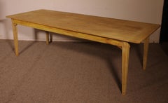 19th Century Oak Farm Table, 2.60m Long X 93cm Wide
