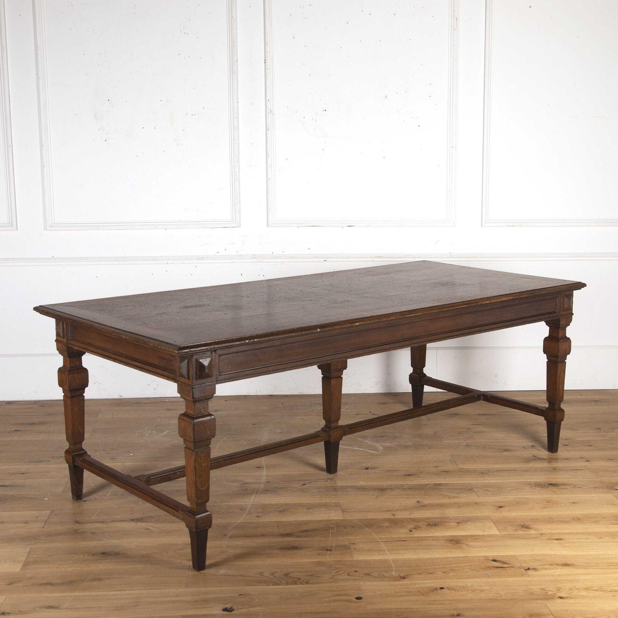 19th Century Oak Farmhouse Table In Excellent Condition In Gloucestershire, GB