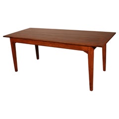 Antique 19th Century Oak Farmhouse Table