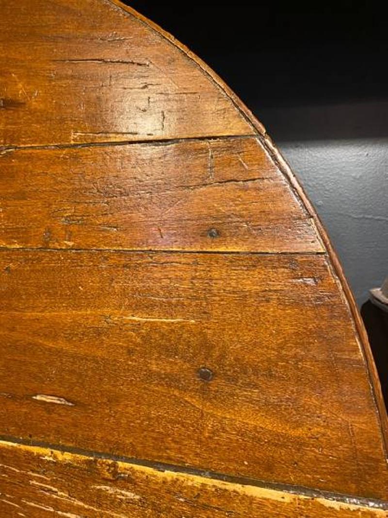 19th Century Oak French Wine Tasting Tilt-Top Table 1