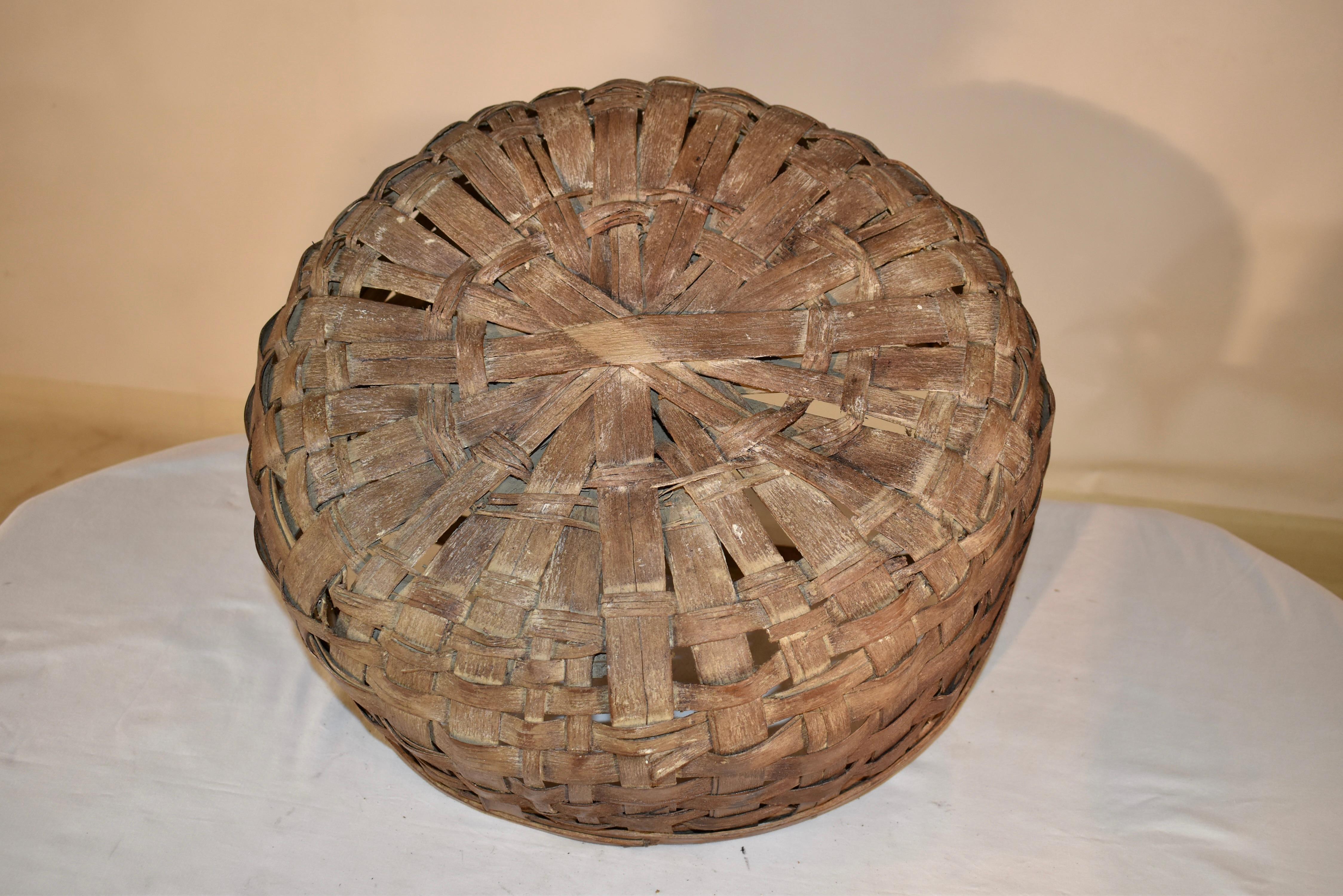 Cesto di quercia Oak del XIX secolo in vendita 5