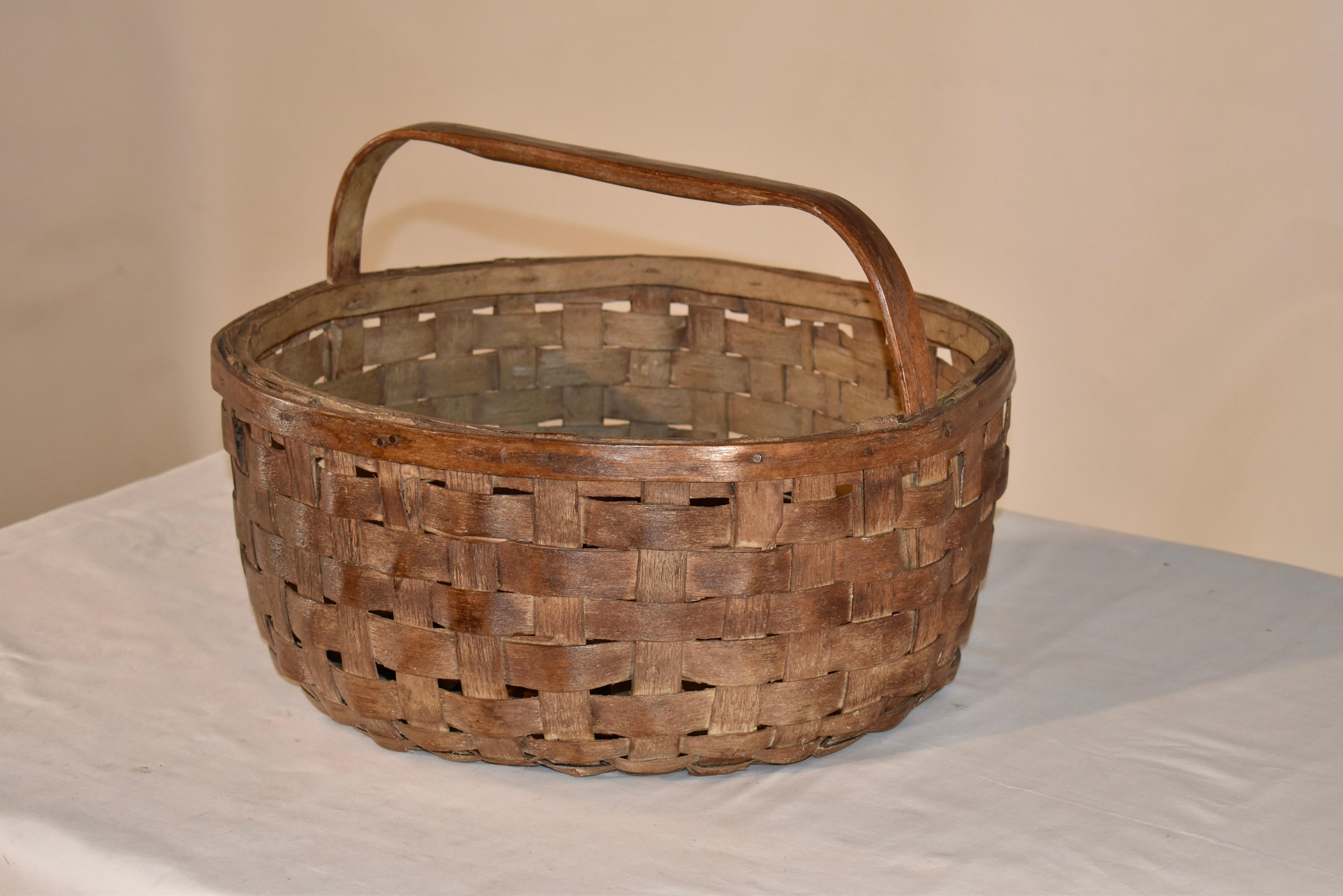 Vittoriano Cesto di quercia Oak del XIX secolo in vendita