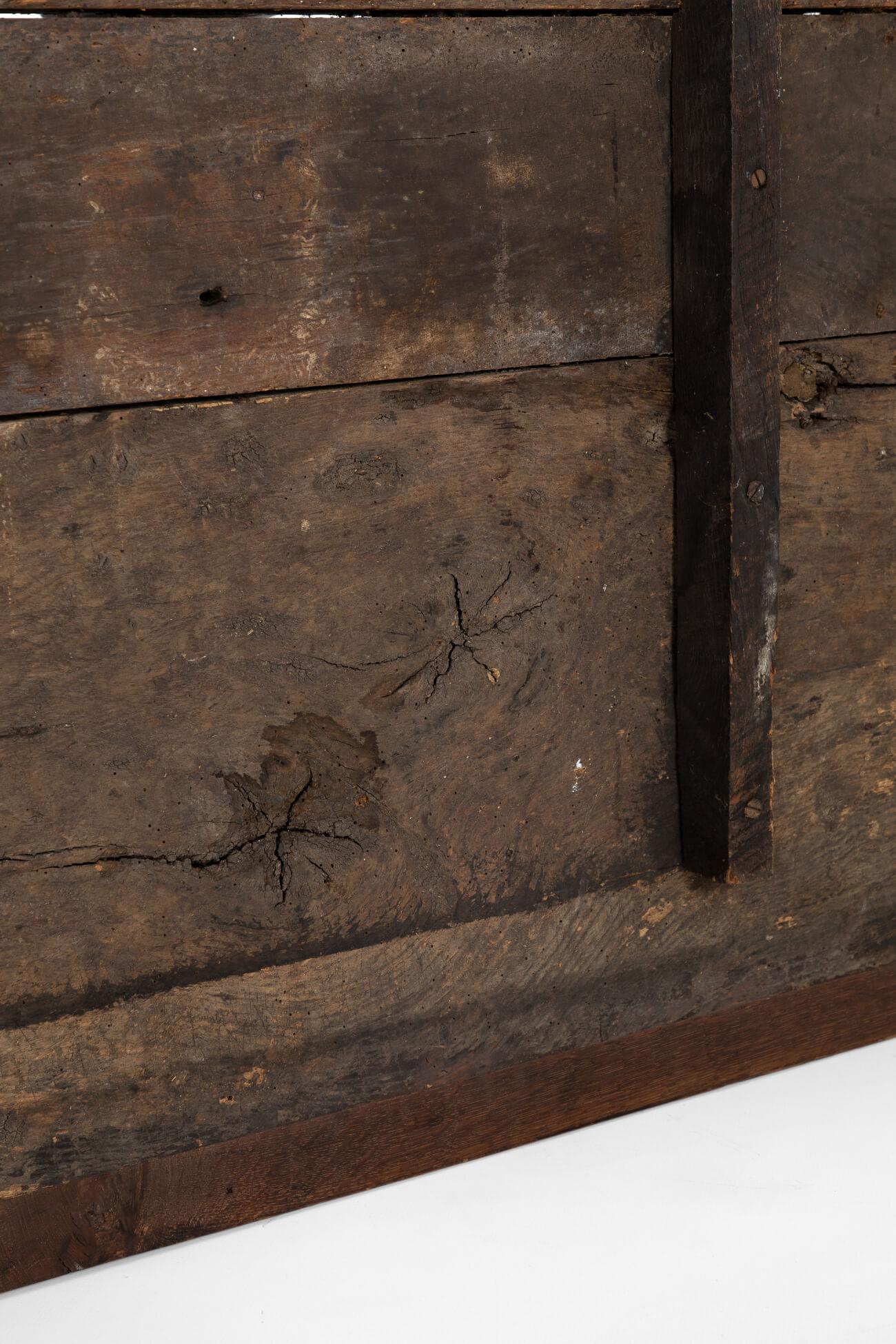 19th Century Oak Refectory Table, circa 1820 For Sale 12