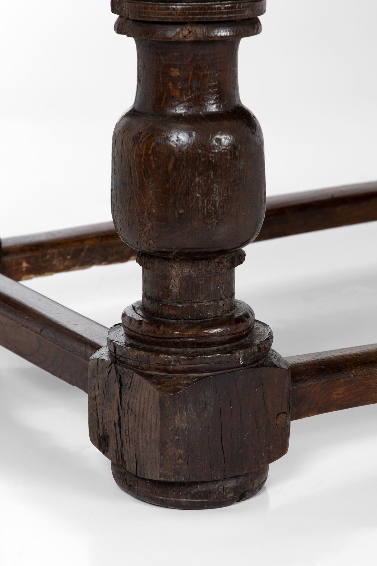19th Century Oak Refectory Table, circa 1820 For Sale 2