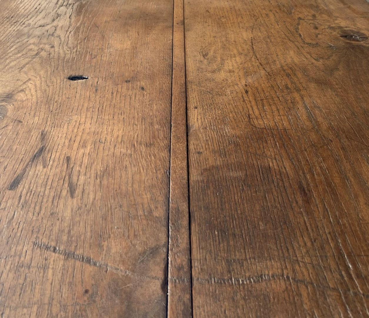 19th Century Oak Refectory Table 6