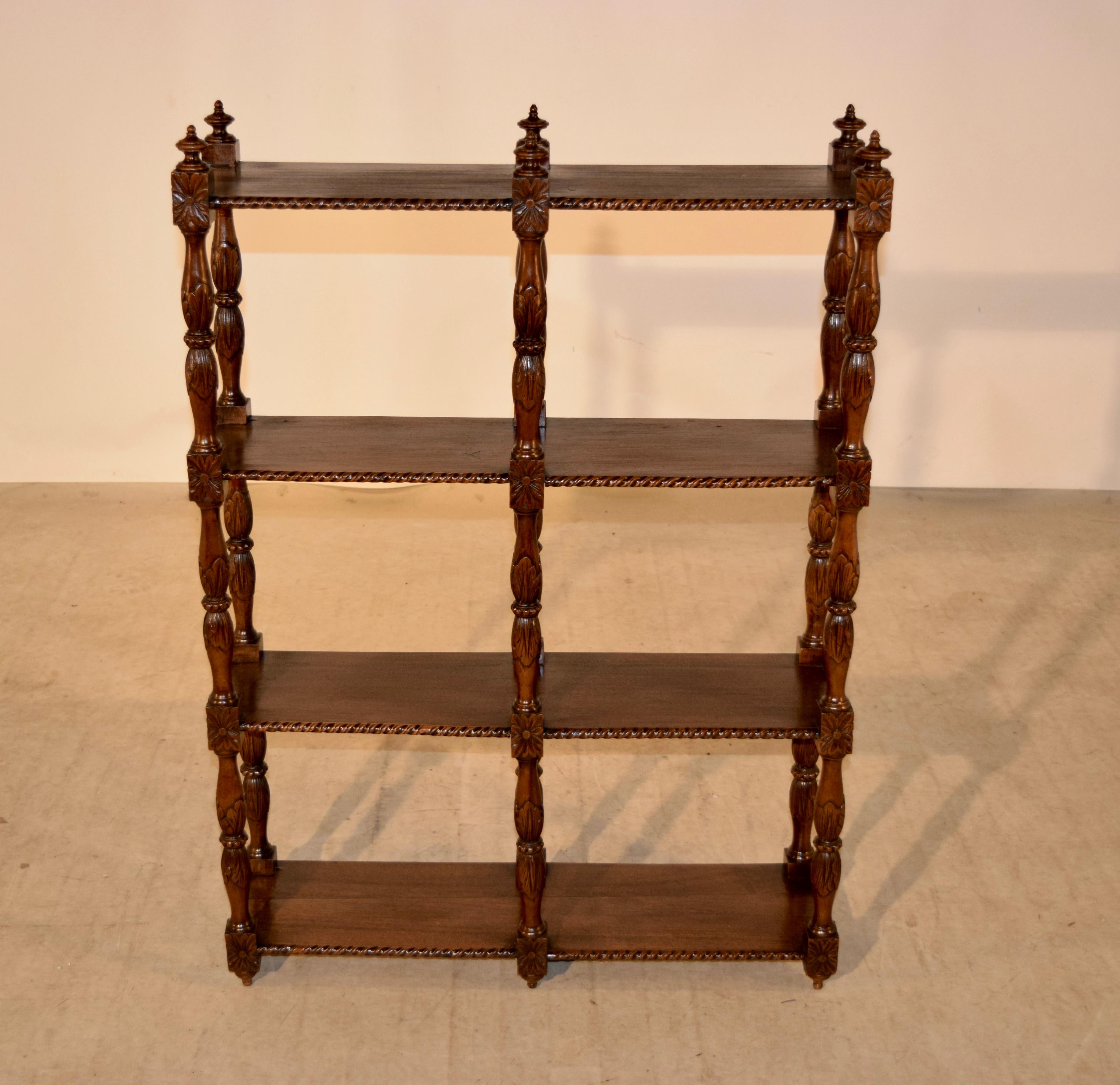 Napoleon III 19th Century Oak Shelf from France
