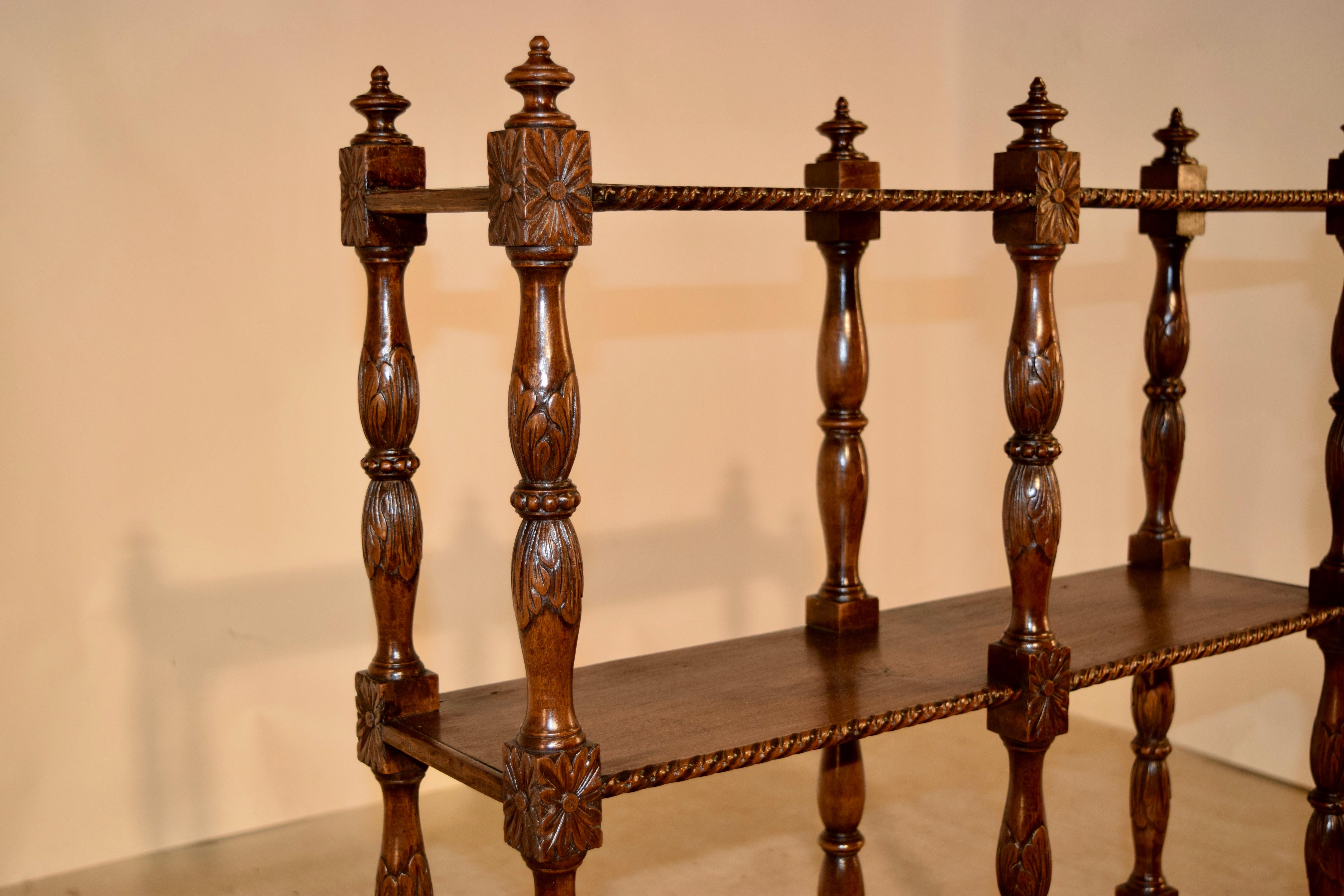 19th Century Oak Shelf from France 1