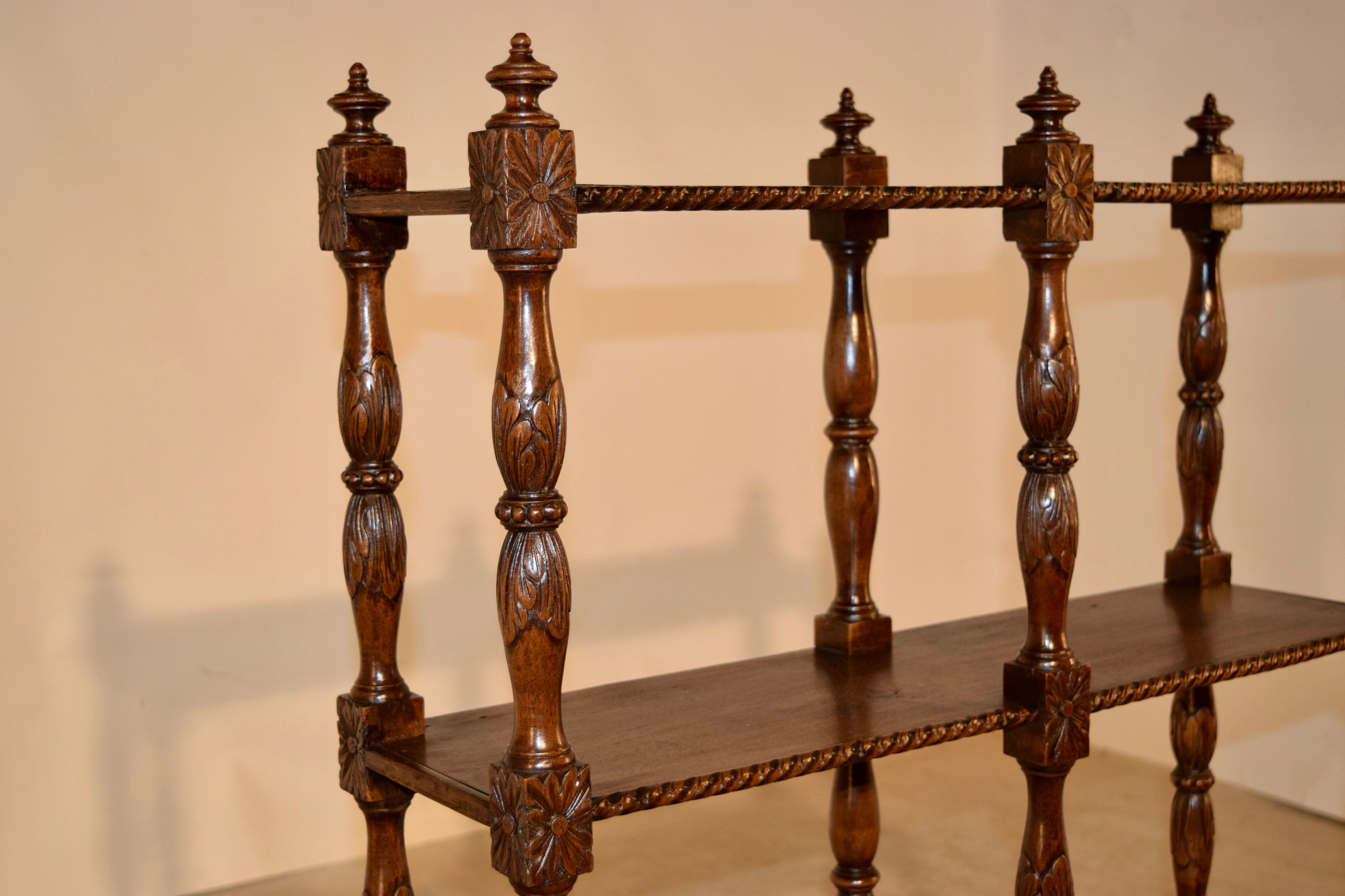 19th Century Oak Shelf from France 2