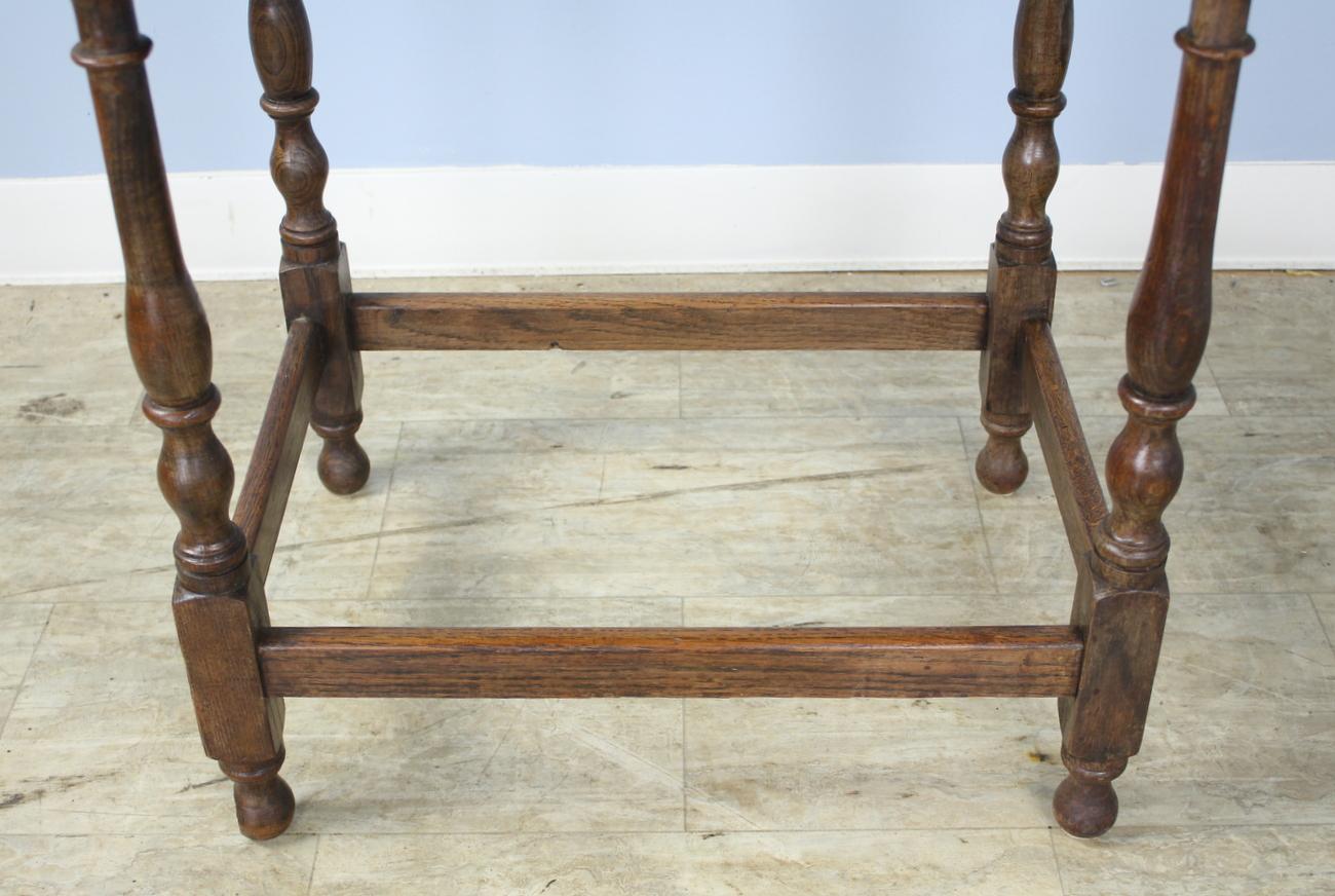 19th Century Oak Side Table 6