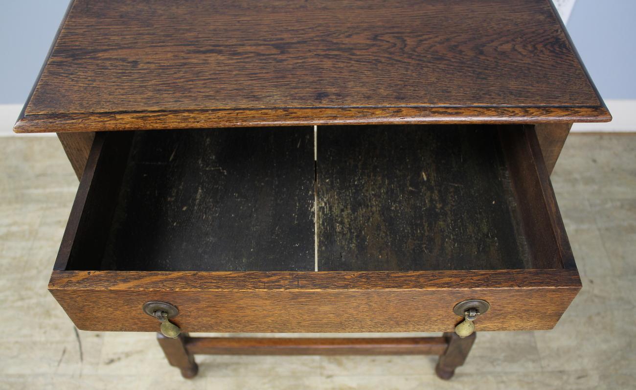 19th Century Oak Side Table 4
