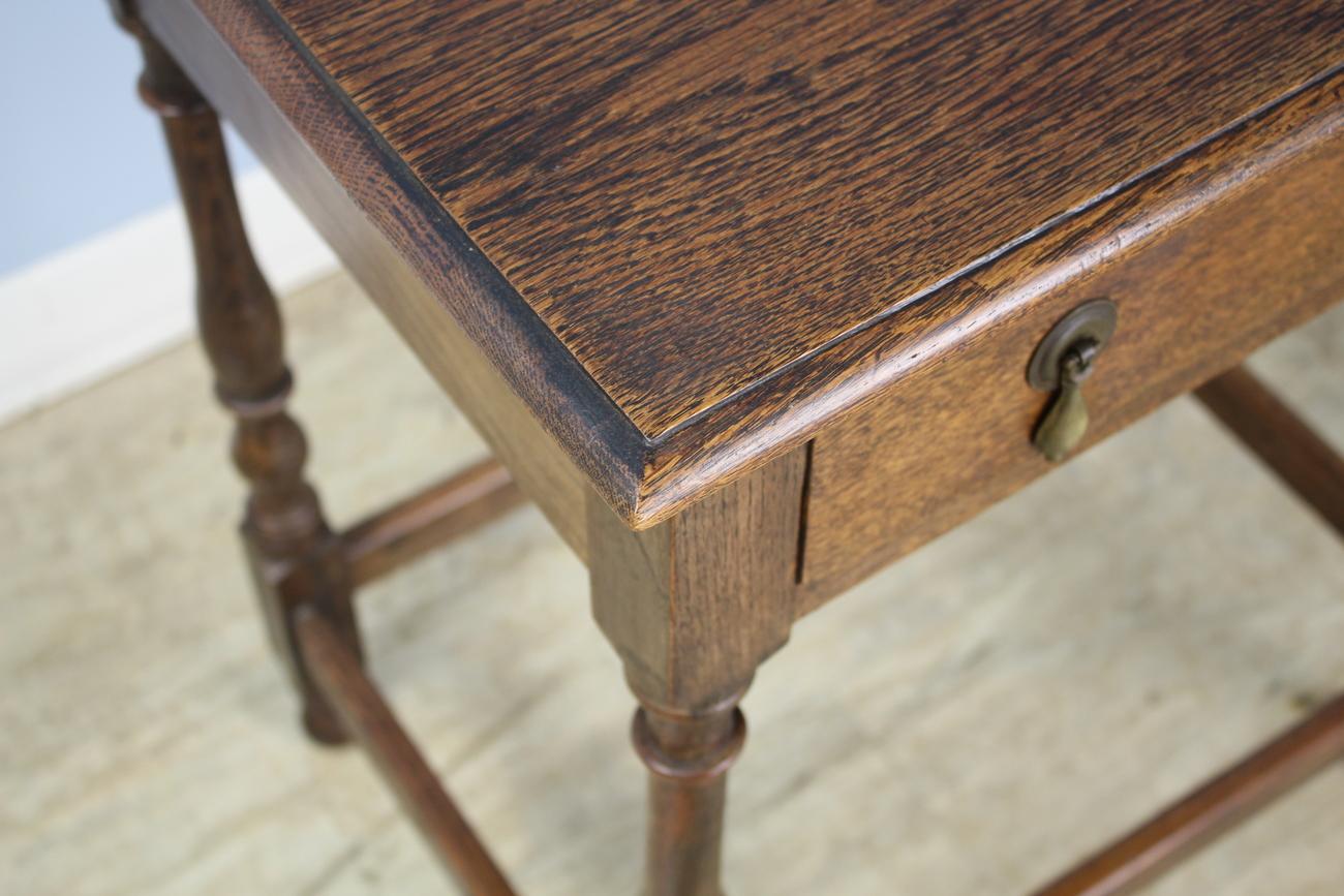 19th Century Oak Side Table 5
