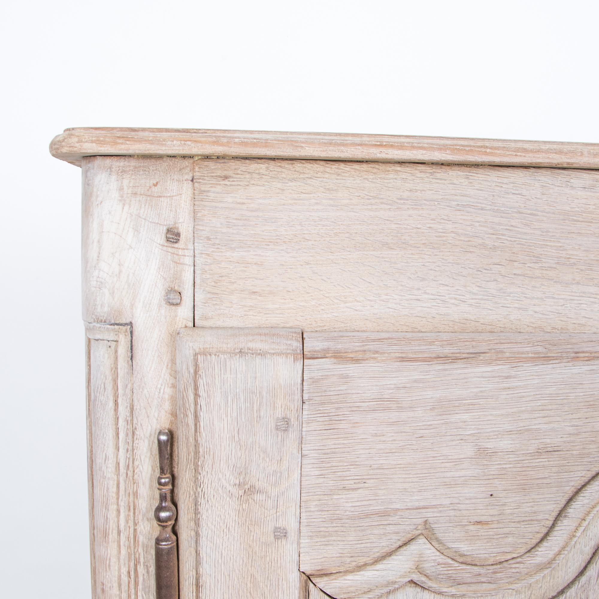 French Provincial 19th Century Oak Sideboard