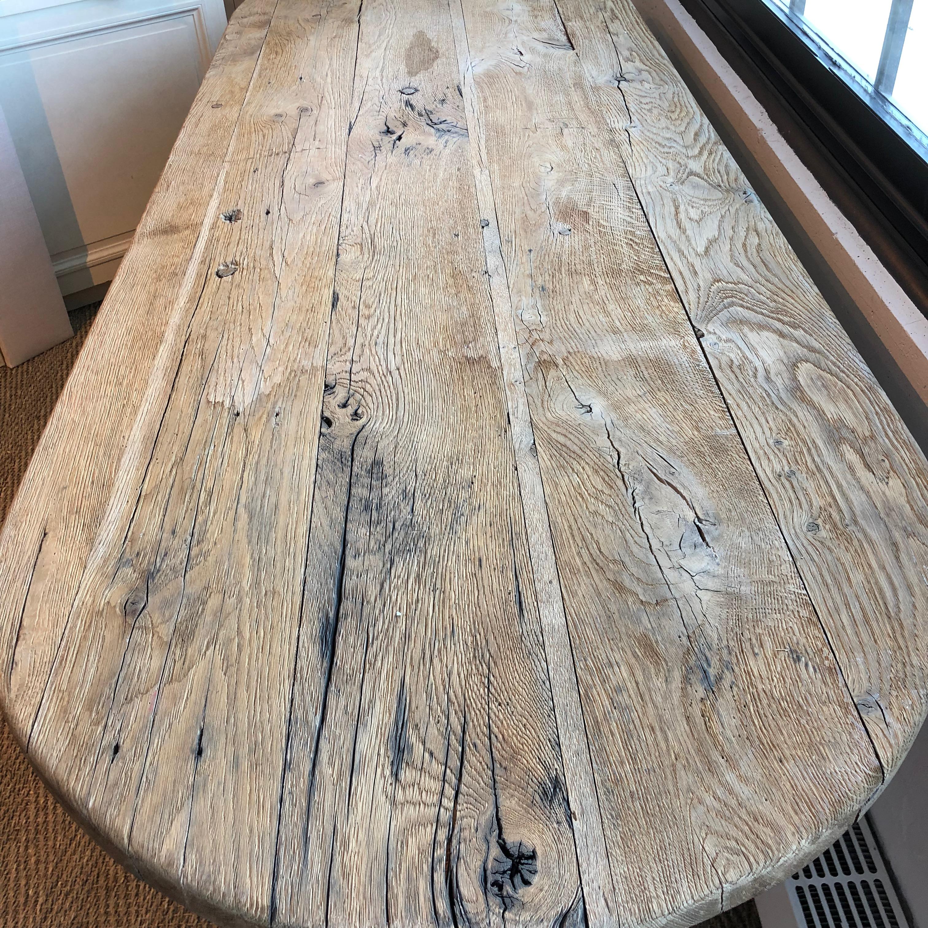 19th Century Oak Table, France 2