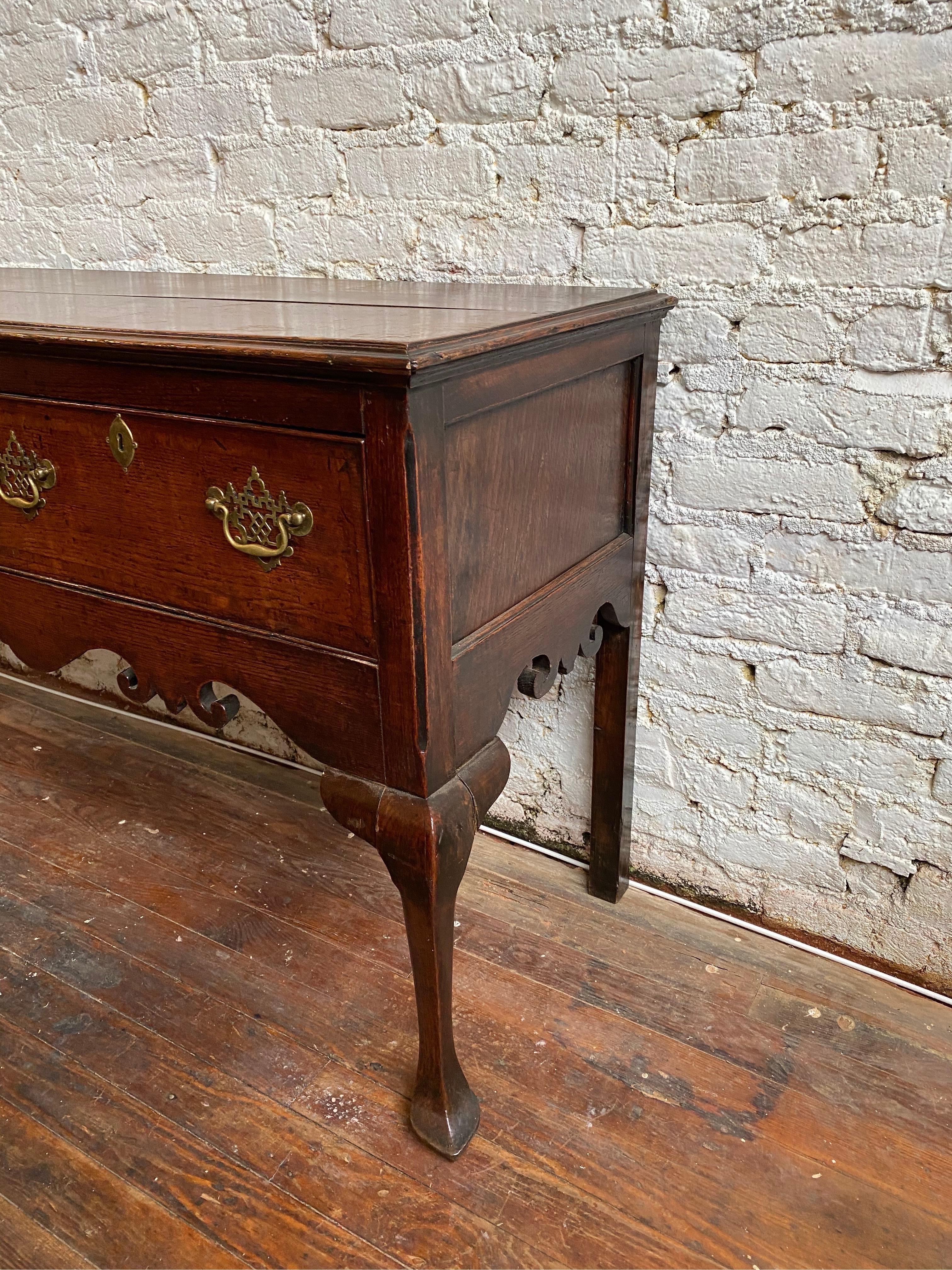 19th Century Oak Welsh Dresser Base 1