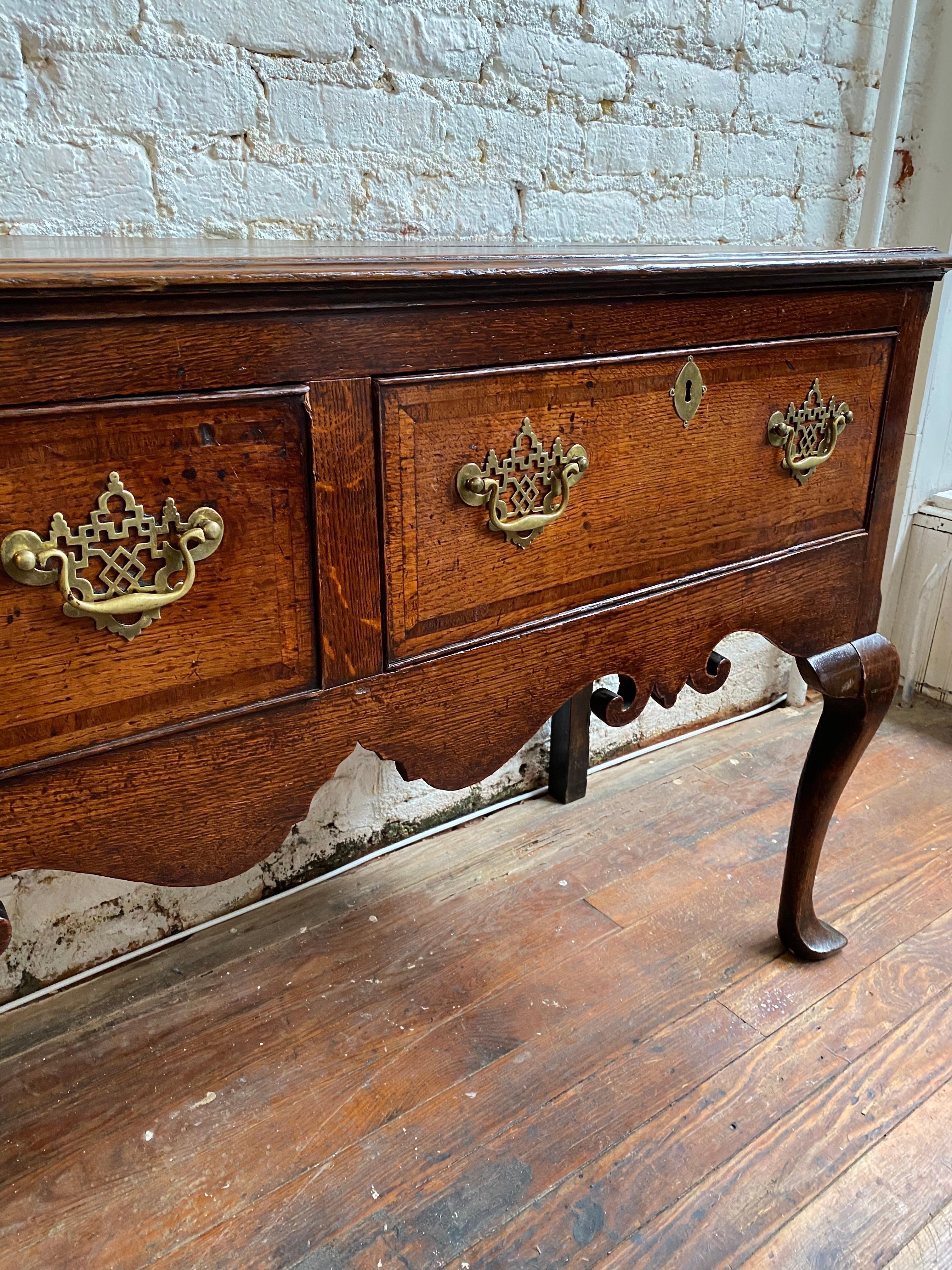 19th Century Oak Welsh Dresser Base 3