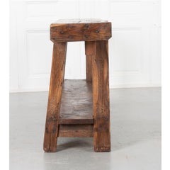 19th Century Oak Work Bench