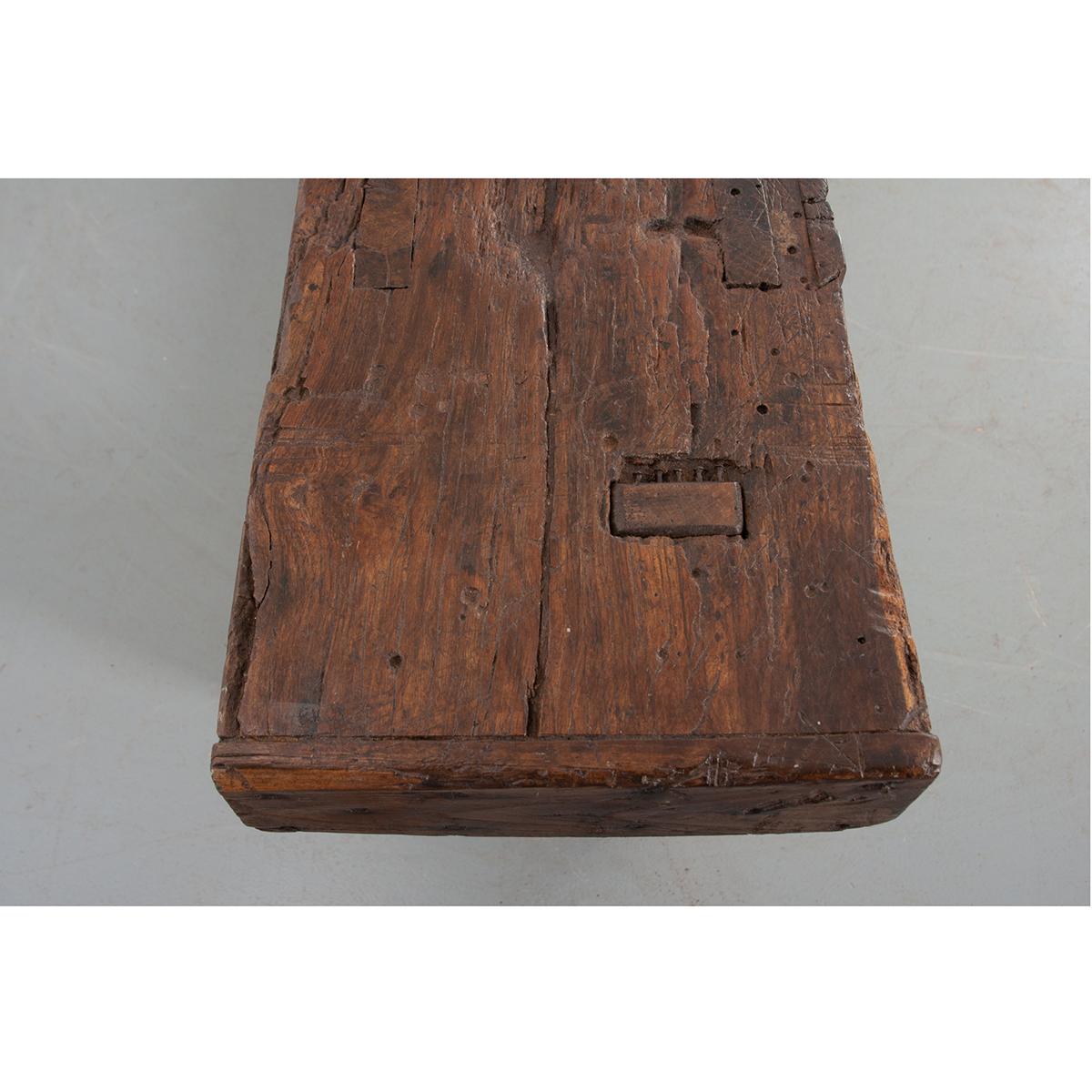 19th Century Oak Work Bench 3