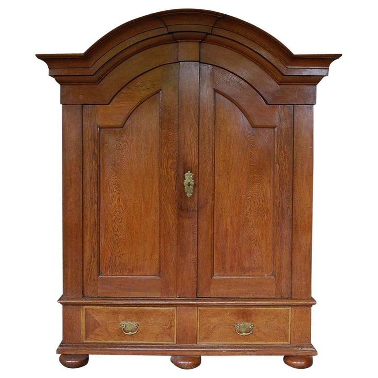 19th Century Oakwood Cabinet In Good Condition For Sale In Casteren, NL