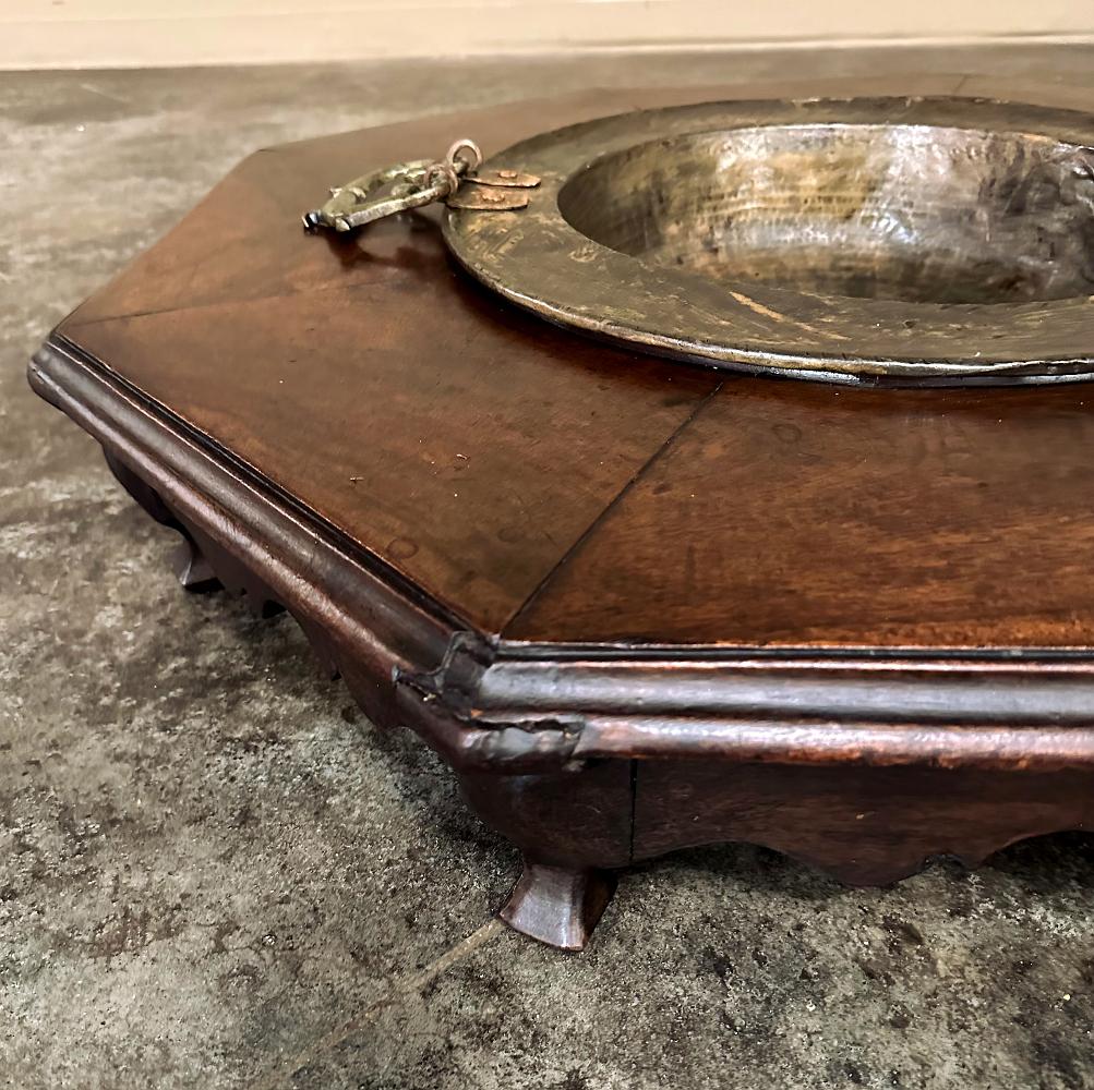 19th Century Octagonal Dutch Brazier, Outdoor Cooker In Good Condition For Sale In Dallas, TX