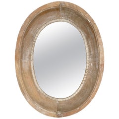 19th Century Oeil De Boeuf Mirror