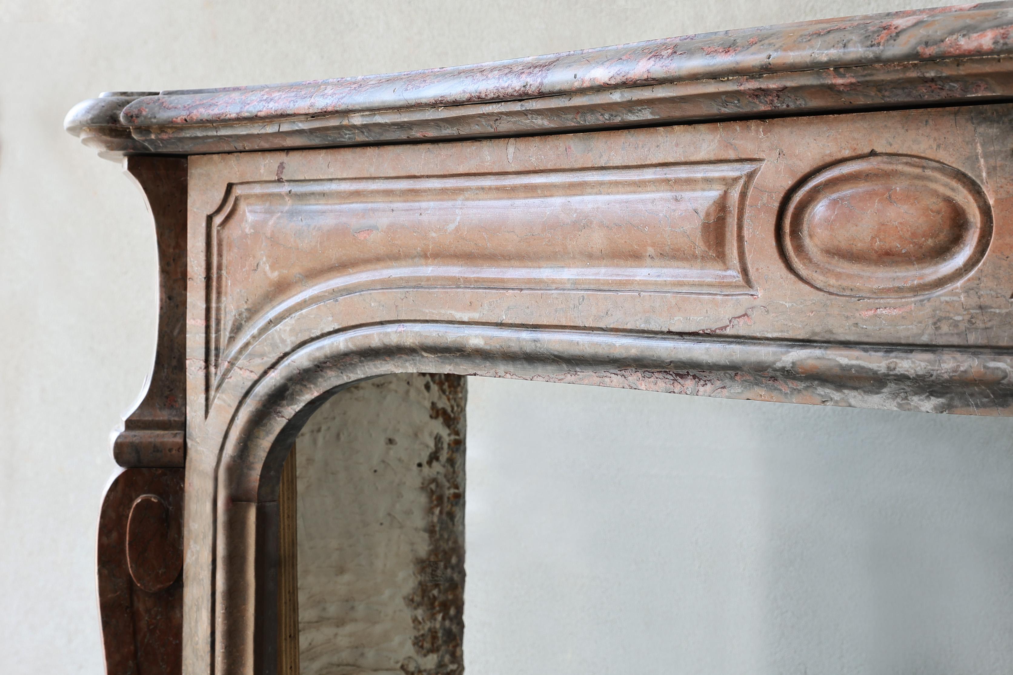 French Marble Mantel For Sale 1