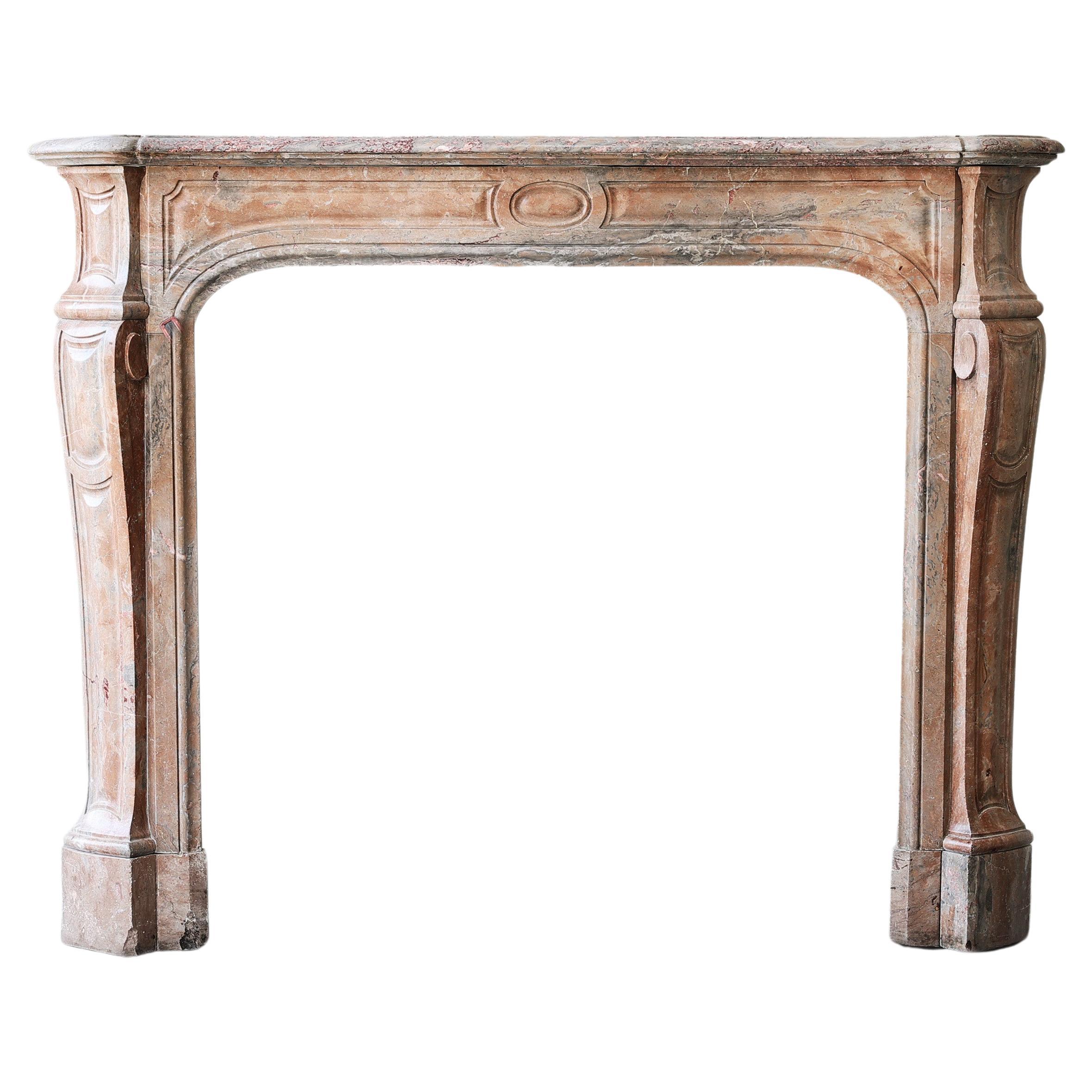 French Marble Mantel For Sale