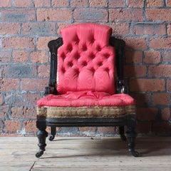 19th Century Ogden's of Manchester Slipper Chair