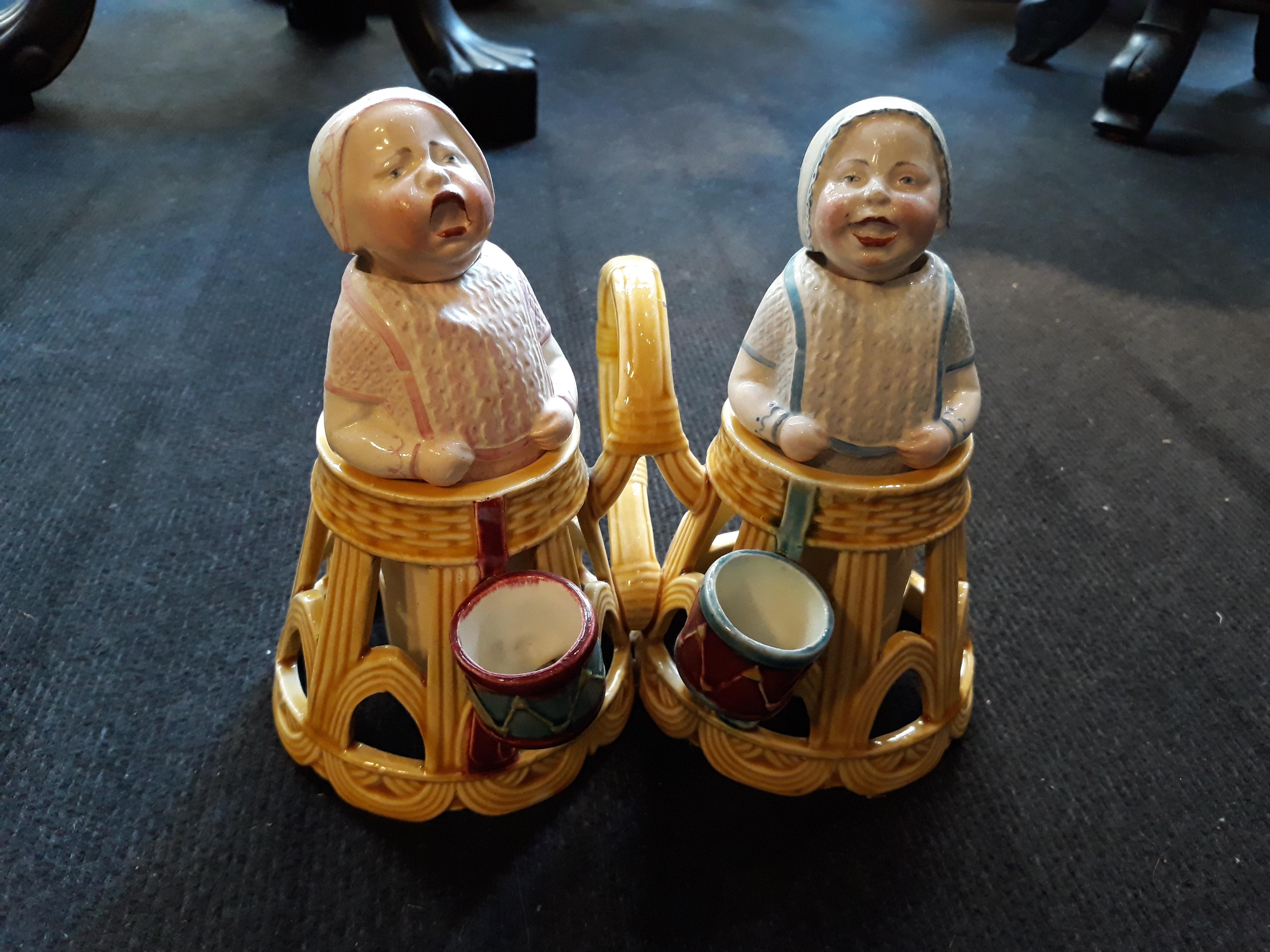 19th Century Oil and Vinegar Shakers by George Dreyfus For Sale 1
