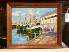 19th Century Oil by M.C. (Malcolm) Waite "The Mary Ann"