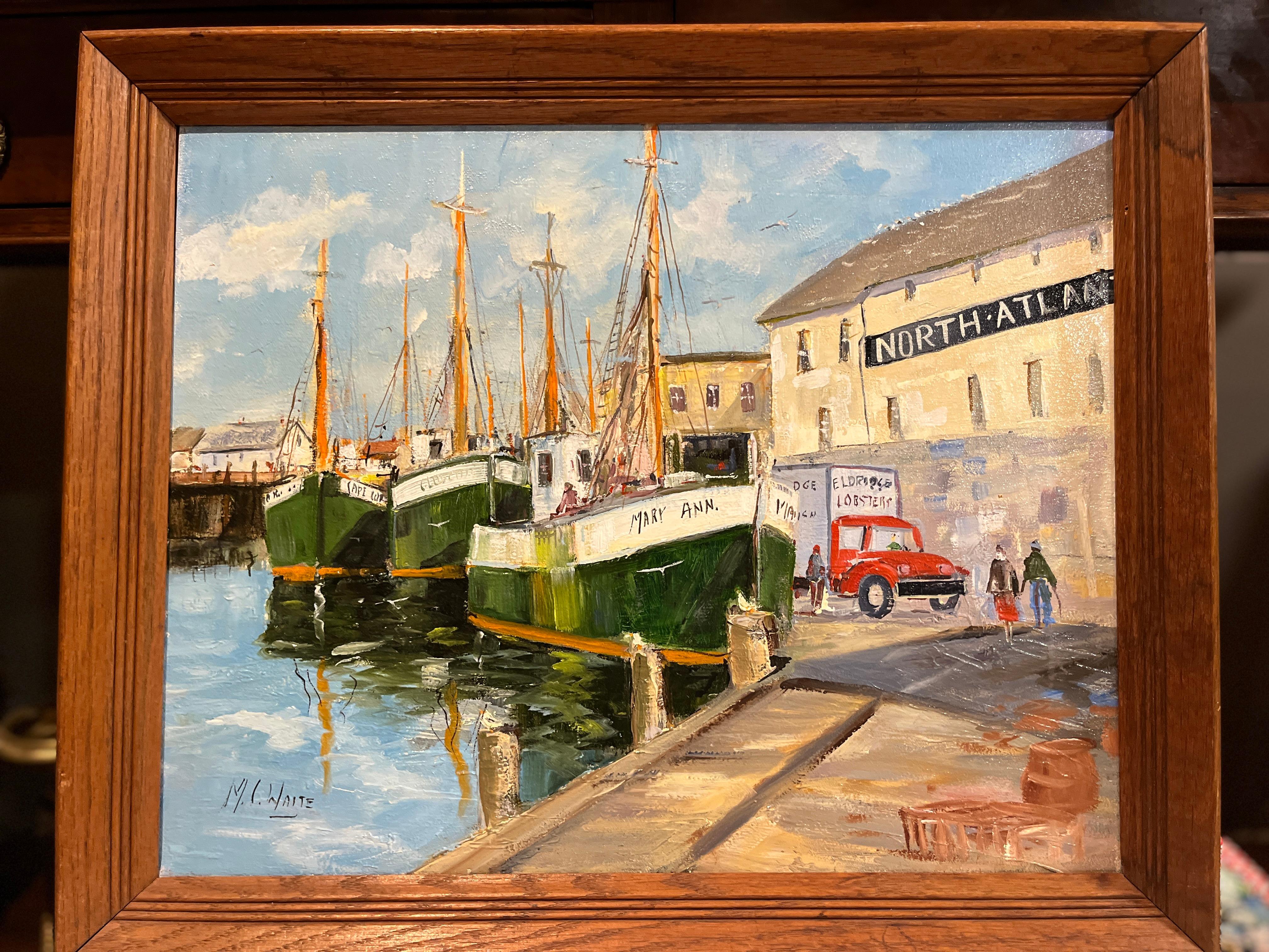 American 19th Century Oil by M.C. (Malcolm) Waite 