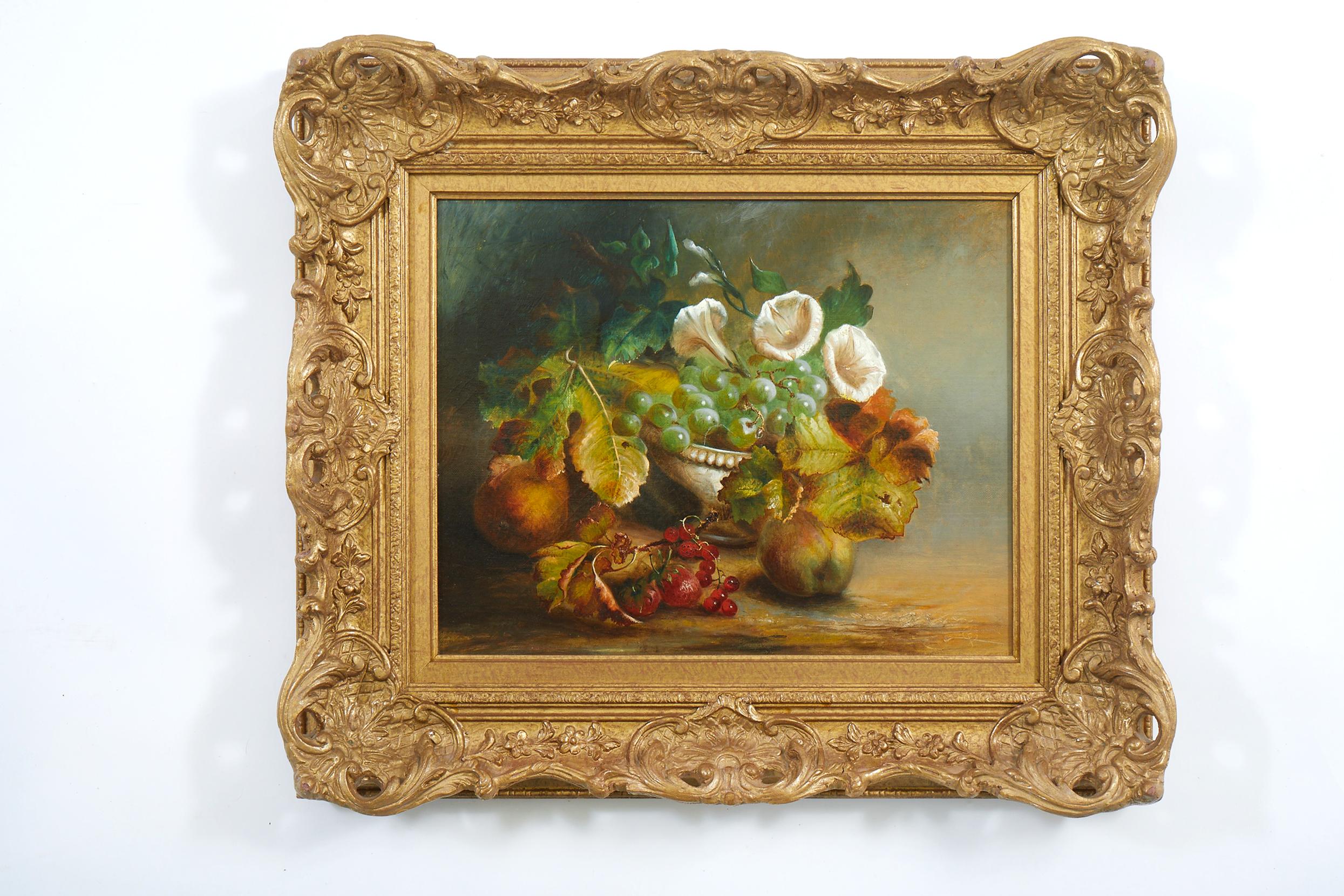 19th Century Oil / Canvas Painting For Sale 5